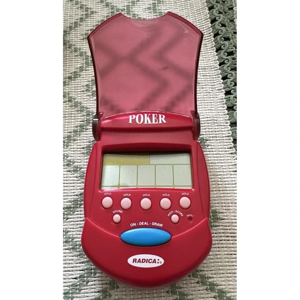 Lot of 2 Hand‎ Held Radica Games Poker And Slots Electronic